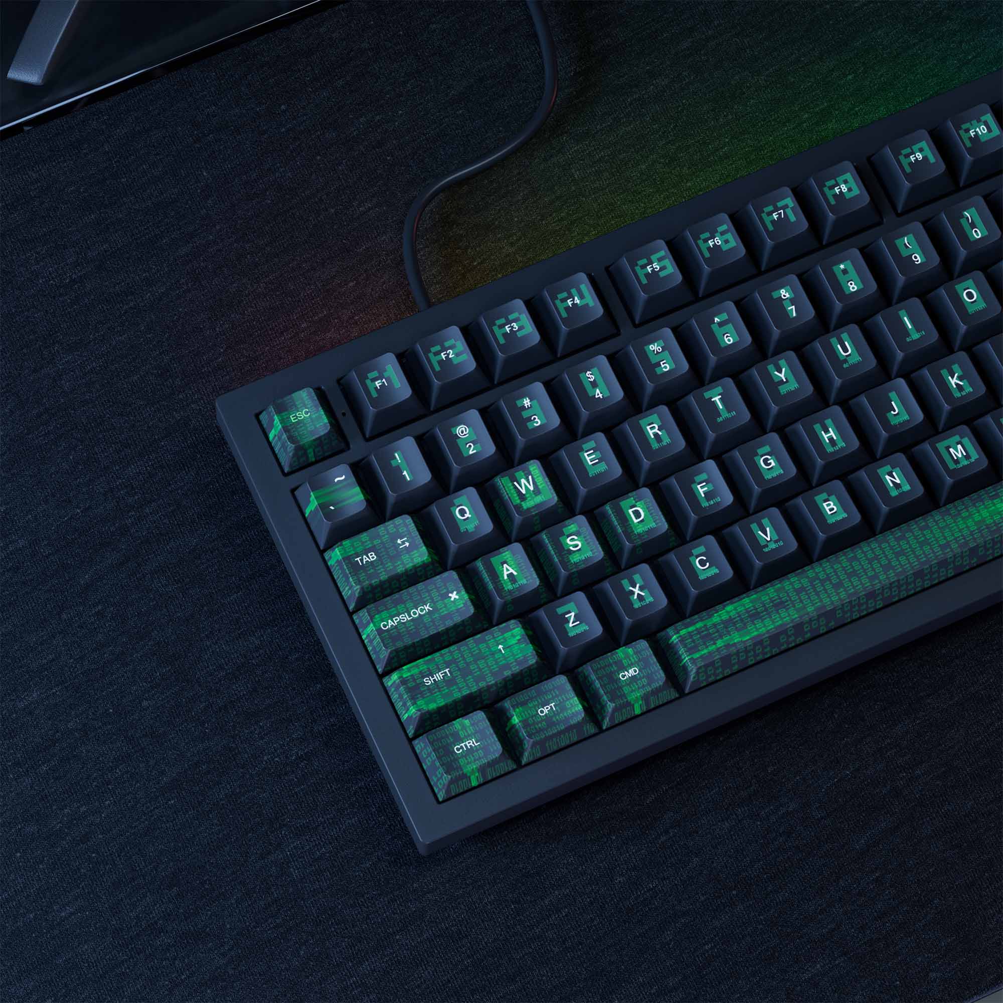 Binary - Cherry Profile Dye-Sub PBT Full Keycap Set - Image 2