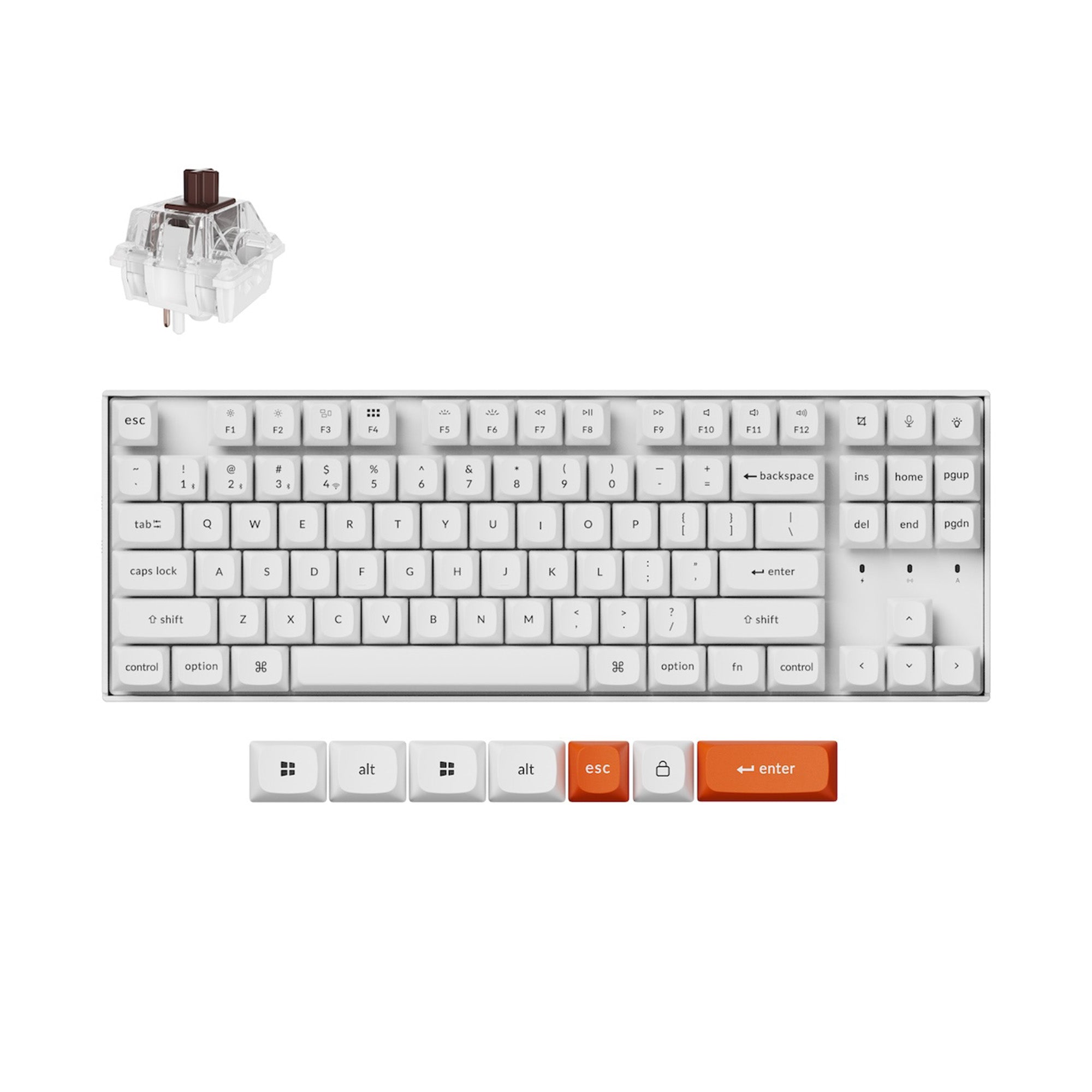 Keychron K8 Max QMK Wireless Mechanical Keyboard - Image 14