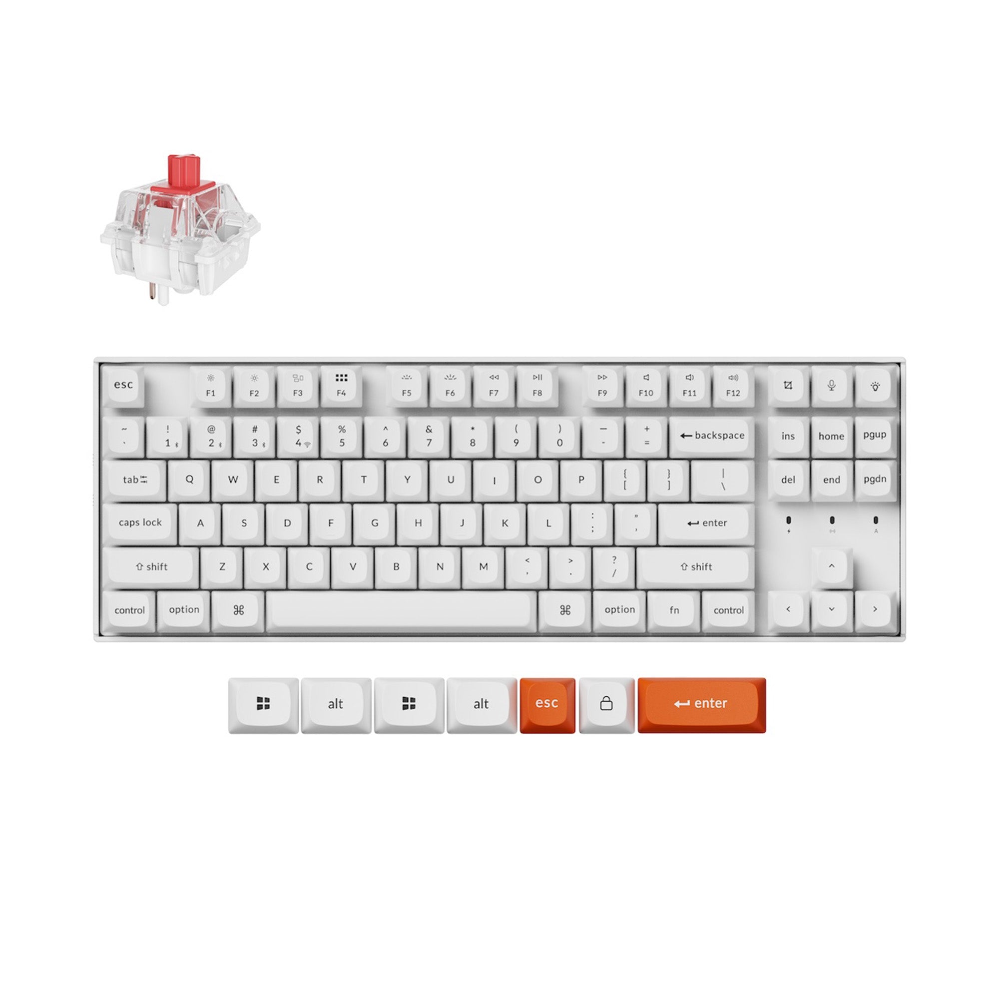Keychron K8 Max QMK Wireless Mechanical Keyboard - Image 13
